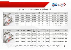 شیلنگ دو سر مهره